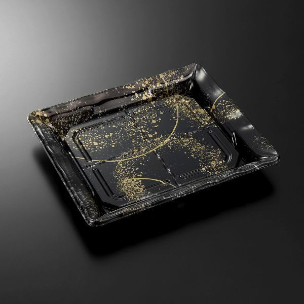 中央化学 刺身容器 C-AP みすず 20-17 月影BK 身 2782 1袋(50個)（直送品）