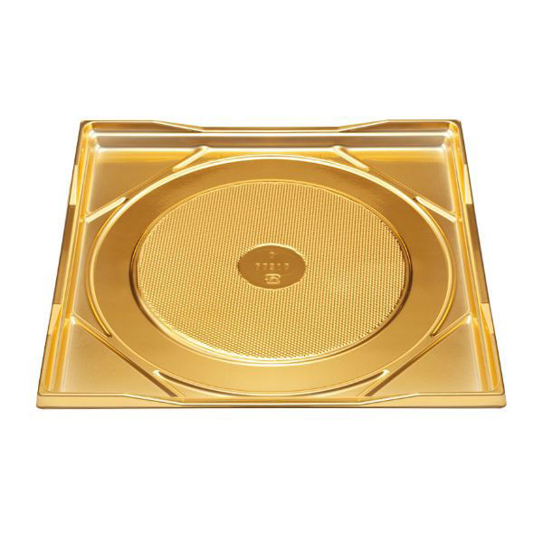 石渡 ケーキ箱 デコ箱用トレー カクデコトレー 4.5号 77314 1ケース(100個)（直送品）