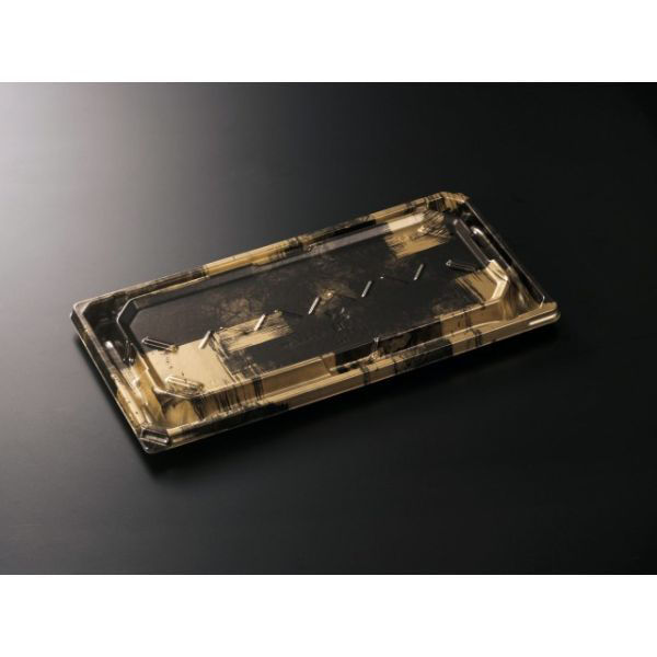 中央化学 寿司容器 BCF 宝台閣 12-2 西陣BK-BK 身 23283 1袋(50個)（直送品）