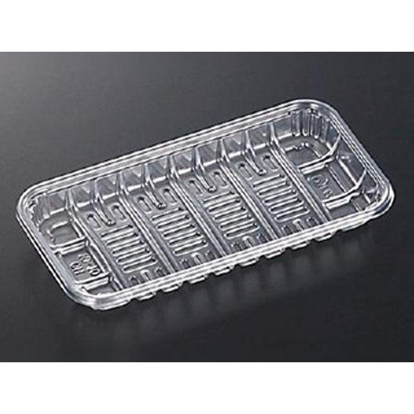 中央化学 透明トレー CH 19-10 O 71274 1袋(100個)（直送品）