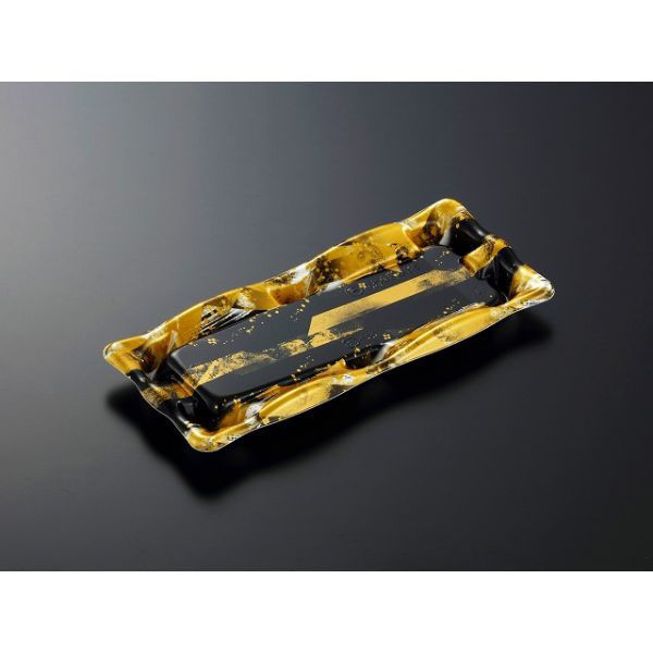 中央化学 寿司容器 かわら 巻1本 金城BK 身 299396 1袋(50個)（直送品）