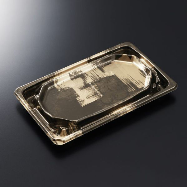 中央化学 刺身容器 BCF 宝台 20-12 西陣BK-BK身 13649 1ケース(900個(50個×18))（直送品）