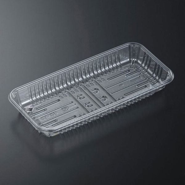 中央化学 透明トレー C-APG CSR 25-12E 厚 272062 1袋(100個)（直送品）