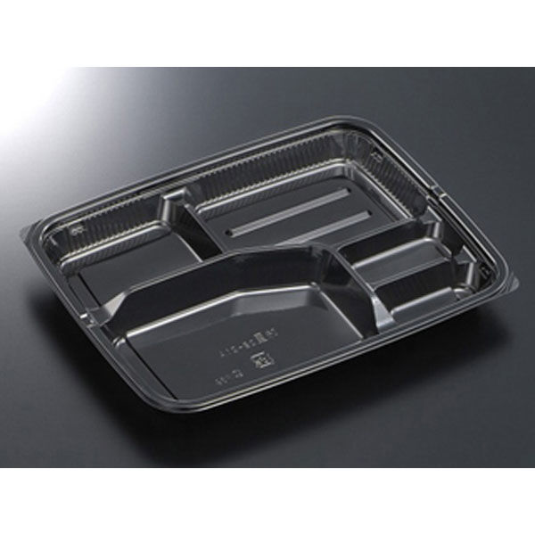 中央化学 弁当容器 HSA 味里 26-21A BK 身 10314 1ケース(600個(50個×12))（直送品）