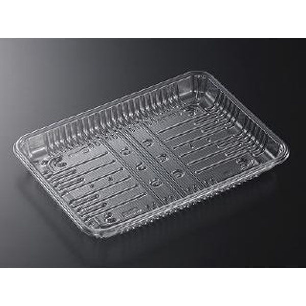 中央化学 透明トレー CSR・N 25-18E O 5702 1袋(100個)（直送品）