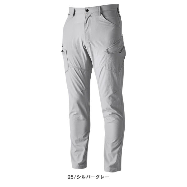 【TSデザイン/藤和】TS DESIGN ＴＳ４Ｄナイロンドッツメンズカーゴパンツ  WW4604-25-M  シルバーグレー  1着（直送品）