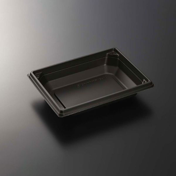 中央化学 CT 中皿 18-14 BK 108662 1ケース(800個(50個×（直送品）