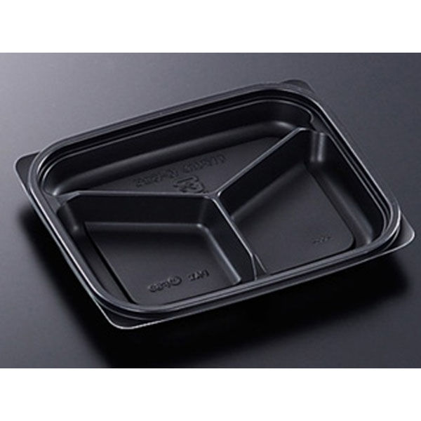 中央化学 惣菜容器 CT デリカン 18-15 三ッ仕切BLT 162107 1ケース(800個(50個×（直送品）