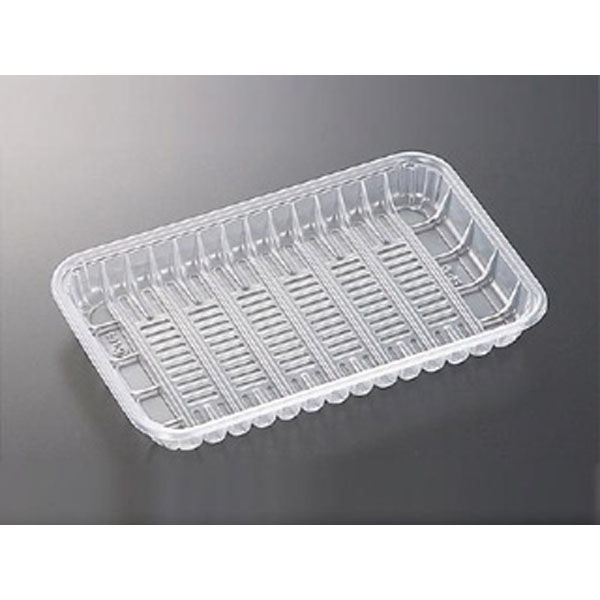 中央化学 透明トレー PP 25-16 26005 1袋(100個)（直送品）
