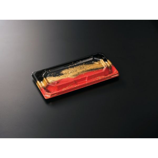 中央化学 寿司容器 BCF 宝台閣 4-1 暁R-BK 身 22533 1袋(50個)（直送品）