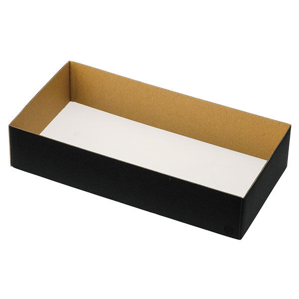 中央化学 CWK-302 紙側材 黒無地 170431 1ケース(600個(30個×20))（直送品）