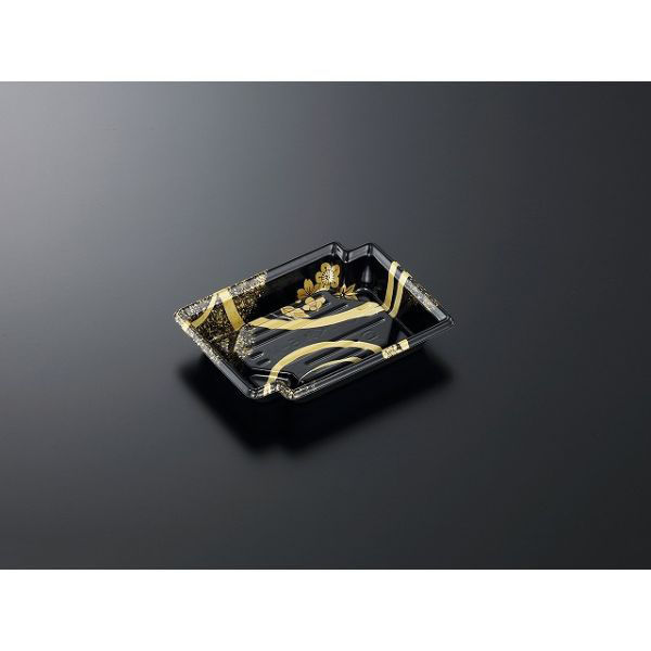 中央化学 刺身容器 CF かく鉢 15-11 松月BK-BK 身 928937 1袋(50個)（直送品）