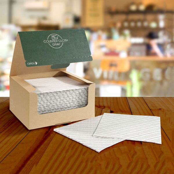 東京メディカル オールタイムカウンタークロス グレー 35枚入 1501426 1個（直送品）