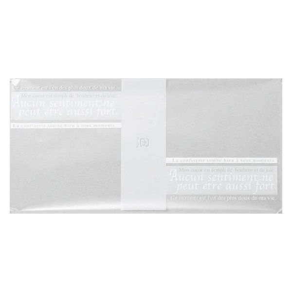 福重 フィルムシート カットロールケーキ用シート 白 バラ出荷 R-54-1 1袋(1000個)（直送品）