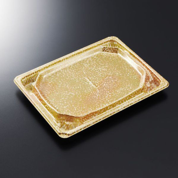 中央化学 刺身容器 BCF 宝台 20-15 風光G-BK 身 14290 1ケース(600個(50個×12))（直送品）