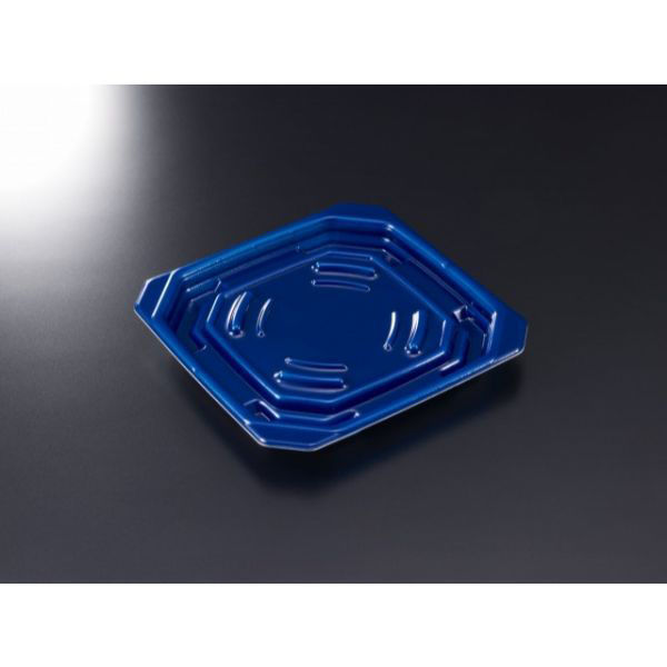 中央化学 軽食容器 TP デリグー 19-19 紺 身 20263 1ケース(600個(50個×12))（直送品）