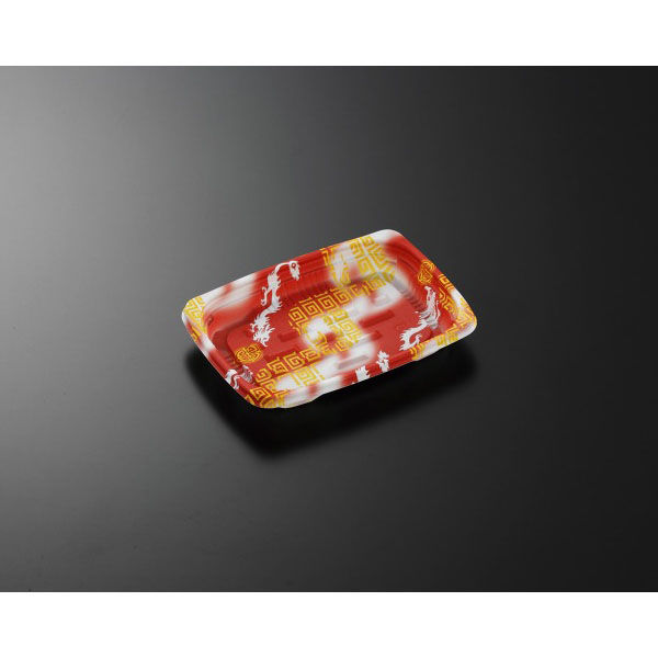 中央化学 軽食容器 CT デリトップ 15-11 炎竜R 身 226340 1袋(50個)（直送品）