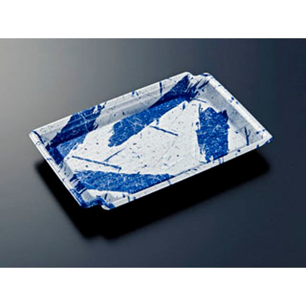 中央化学 刺身容器 CF かく鉢 24-16 さおりB-BK 身 582783 1袋(50個)（直送品）