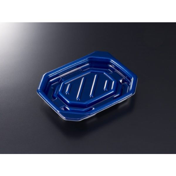 中央化学 軽食容器 TP デリグー 15-13 紺 身 19489 1ケース(1500個(50個×30))（直送品）