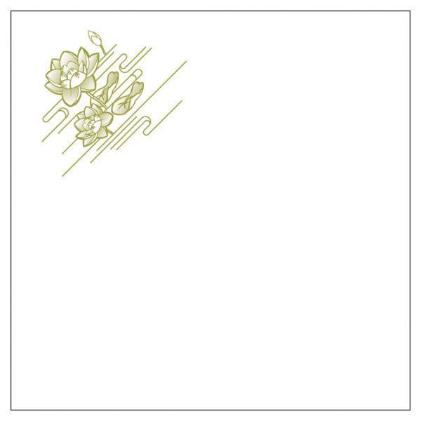 東京メディカル 不織布 風呂敷 美装 白・蓮 90×90cm 1602281 1袋(100個)（直送品）