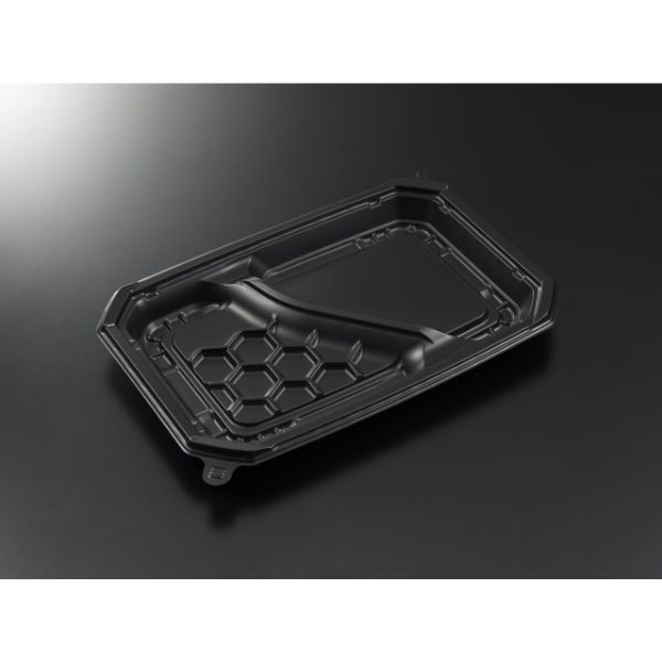 中央化学 弁当容器 CT ロックス 25-17 2S BK 身 21212 1ケース(800個(50個×16))（直送品）