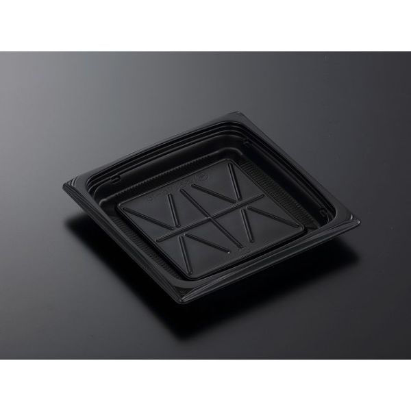 中央化学 軽食容器 CT 葵 16-16 BK 身 376061 1袋(50個)（直送品）