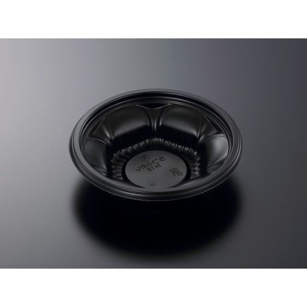 中央化学 どんぶり容器 CT うつわめし M18 BK 身-1 276931 1袋(50個)（直送品）