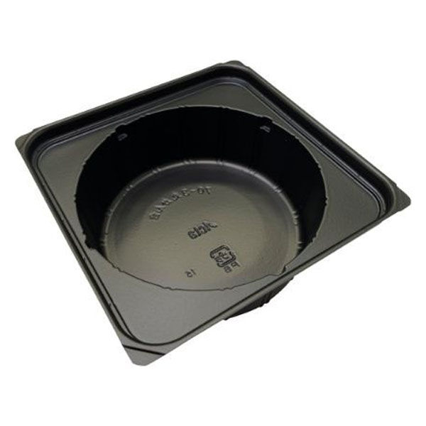 アクタ 中仕切カップ 70-3丸 かん合 黒 00662130 1袋(100個)（直送品）