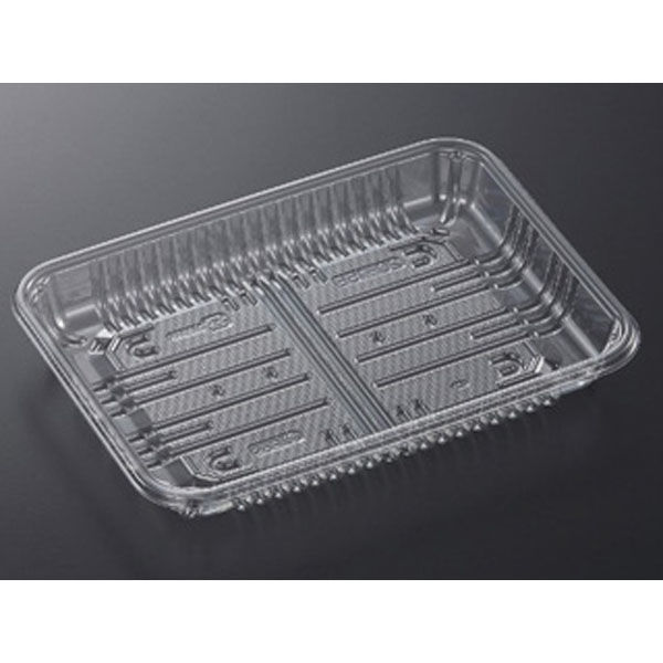 中央化学 透明トレー CSR・N20-15E O 183103 1ケース(1600個(100個×16))（直送品）