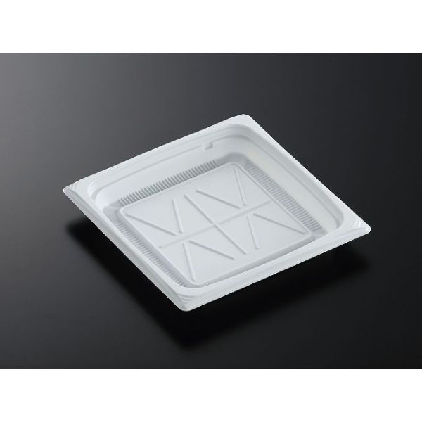 中央化学 軽食容器 CT 葵 16-16 W 身 376095 1ケース(1200個(50個×24))（直送品）