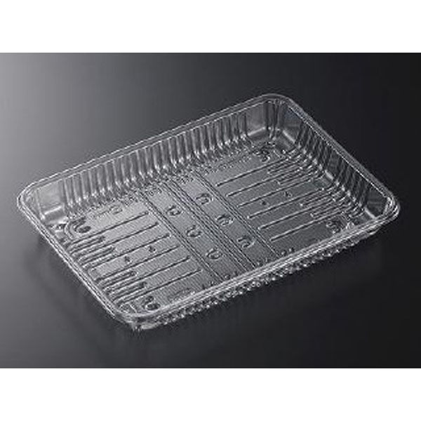 中央化学 透明トレー CSR・N 25-18F O 005744 1袋(100個)（直送品）