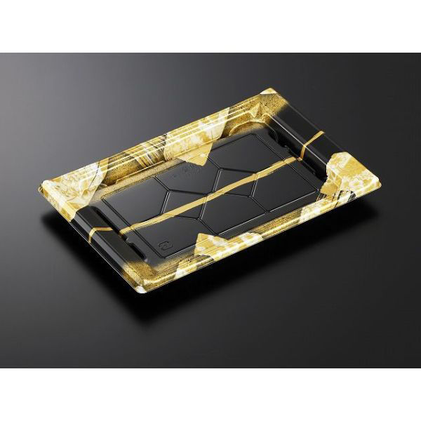 中央化学 刺身容器 CF 宴角 30-20 帯代BK-BK 身 178301 1ケース(300個(20個×（直送品）