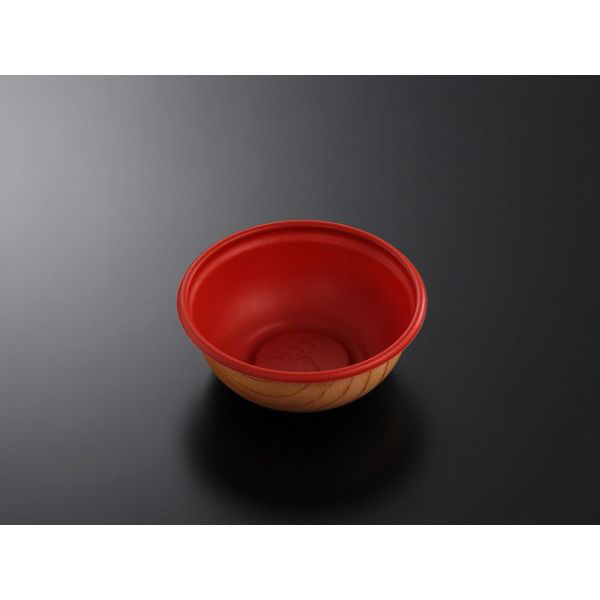 中央化学 どんぶり容器 SD 庵里丼 M15深 R-輪Y 身 922856 1袋(50個)（直送品）