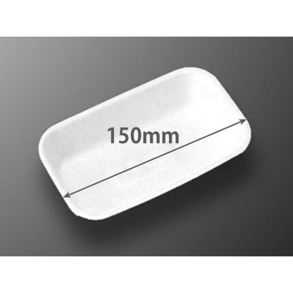 中央化学 発泡トレー C-24 白 13888 1袋(50個)（直送品）