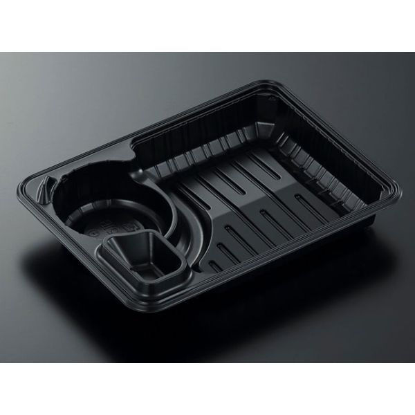 中央化学 冷麺容器 ND-21B BK 身 (LL) 355107 1袋(50個)（直送品）