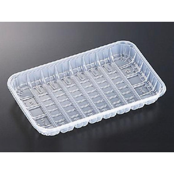 中央化学 透明トレー CH 24-15 C 71357 1袋(100個)（直送品）