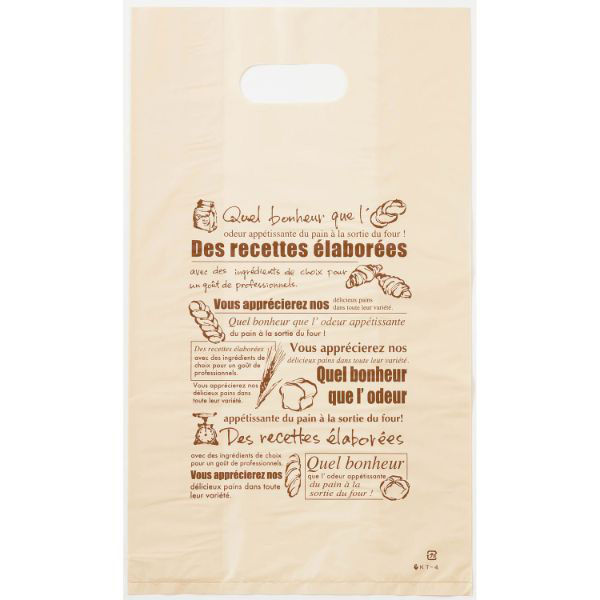 福重 持ち帰り袋 フランセノアゼット小判抜手提袋 小 KT-4 1ケース(1000個(100個×10))（直送品）