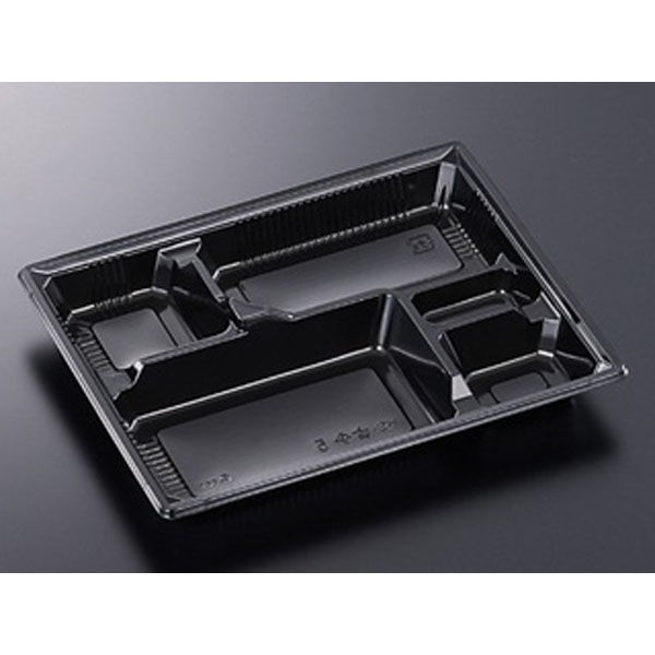 中央化学 弁当容器 HS 古今 L-5 BK 身 170647 1袋(50個)（直送品）