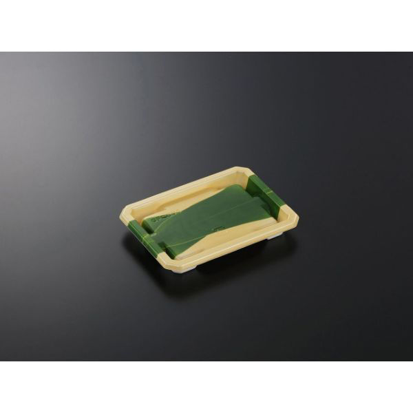 中央化学 寿司容器 CF にぎり L6 笹緒GN 身 30767 1ケース(600個(50個×（直送品）