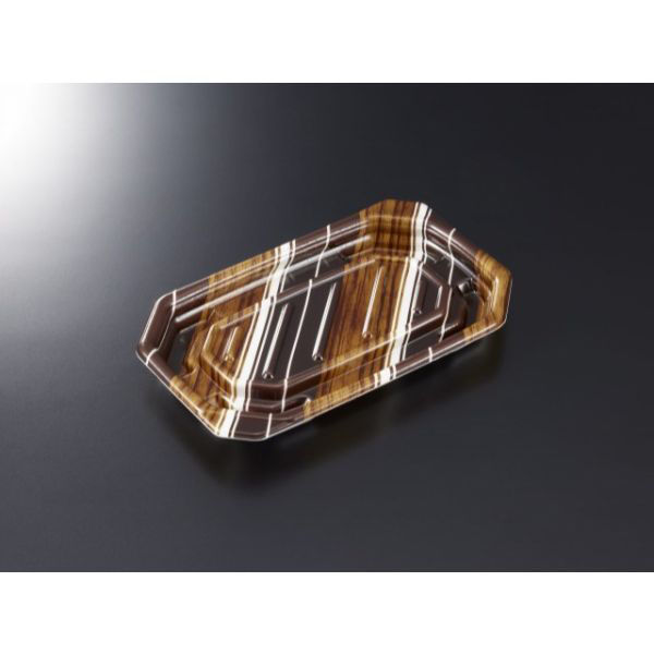 中央化学 軽食容器 TP デリグー 20-13 バウムBR 身 20537 1ケース(1200個(50個×24))（直送品）