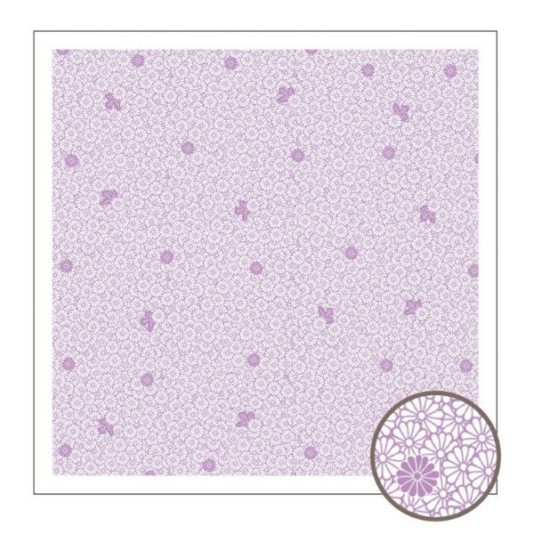 東京メディカル 不織布 風呂敷 美装 菊柄 66×66cm 1602280 1ケース(1400個(100個×14))（直送品）