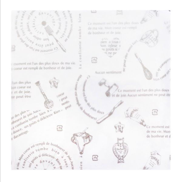 福重 フィルムシート ケーキシート R-53フランス語(金) 150角 340029 1ケース(36000個(1000個×36))（直送品）