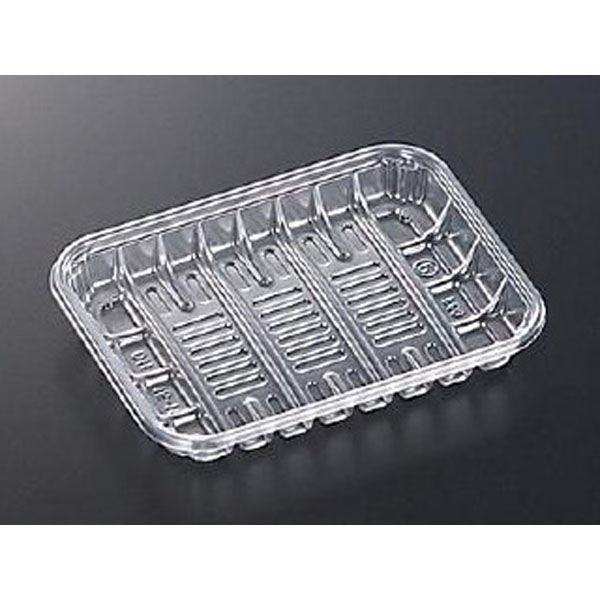 中央化学 透明トレー CH 14-8 O 20255 1袋(100個)（直送品）