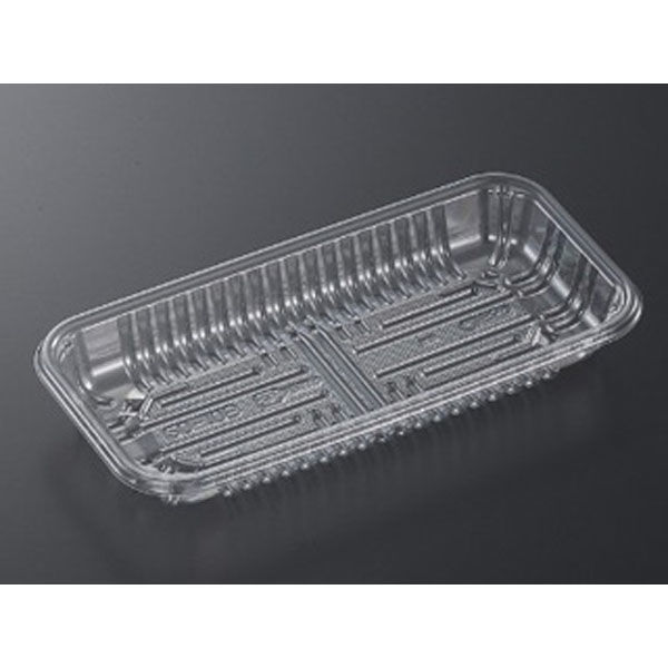 中央化学 透明トレー CSR・N20-10E O 190389 1ケース(2000個(100個×20))（直送品）