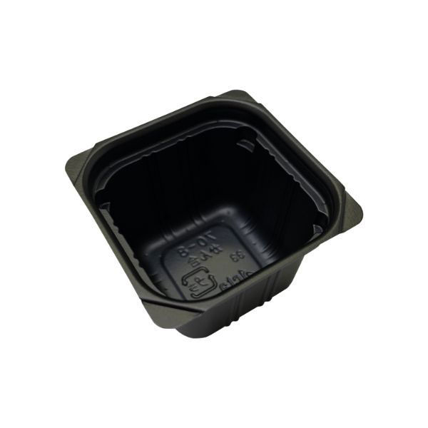 アクタ 中仕切カップ 70-8 かん合 黒 2000022026 1袋(100個)（直送品）