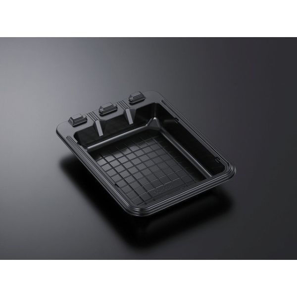 中央化学 オードブル容器 HS バット20-26 BK 身 944819 1ケース(400個(25個×（直送品）