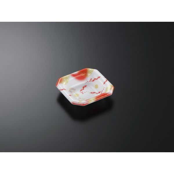 中央化学 軽食容器 デリカッテ 12-12 なるとR 361154 1袋(50個)（直送品）