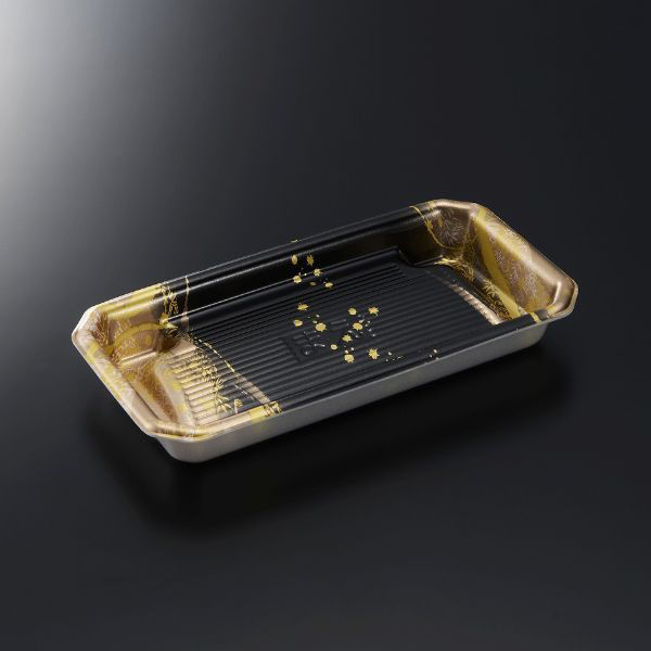 中央化学 鮮魚トレー まくら桶 N20-10 たけみ BK 身 3376 1ケース(1200個(50個（直送品）