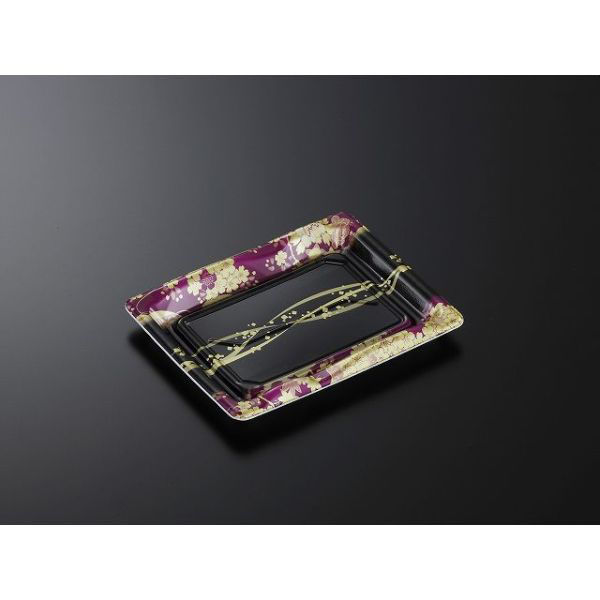 中央化学 寿司容器 豊味 6-2 羽織V 身 341529 1ケース(1500個(50個×30))（直送品）