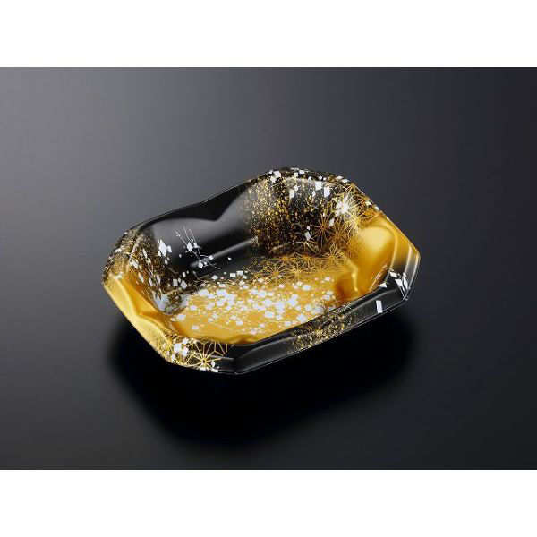 中央化学 どんぶり容器 SD 波音丼 K20-16浅 箔BKBK 身 291013 1袋(50個)（直送品）